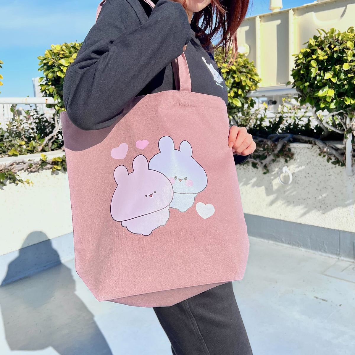 【あさみみちゃん】なかよしトートバッグ【2月中旬発送】