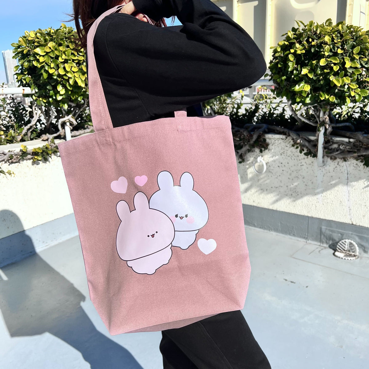 【あさみみちゃん】なかよしトートバッグ【2月中旬発送】