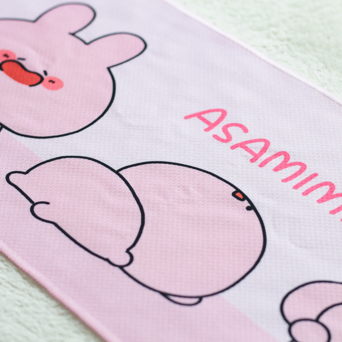 【あさみみちゃん】収納ボトル付き冷感タオル【7月中旬発送】(ASAMIMI BASIC 2024 MAY)