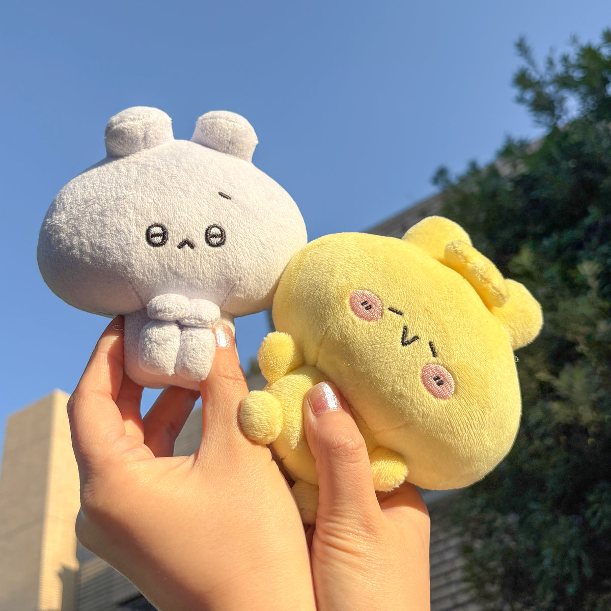 【あさみみちゃん】しあわせちゃんぬいぐるみキーホルダー