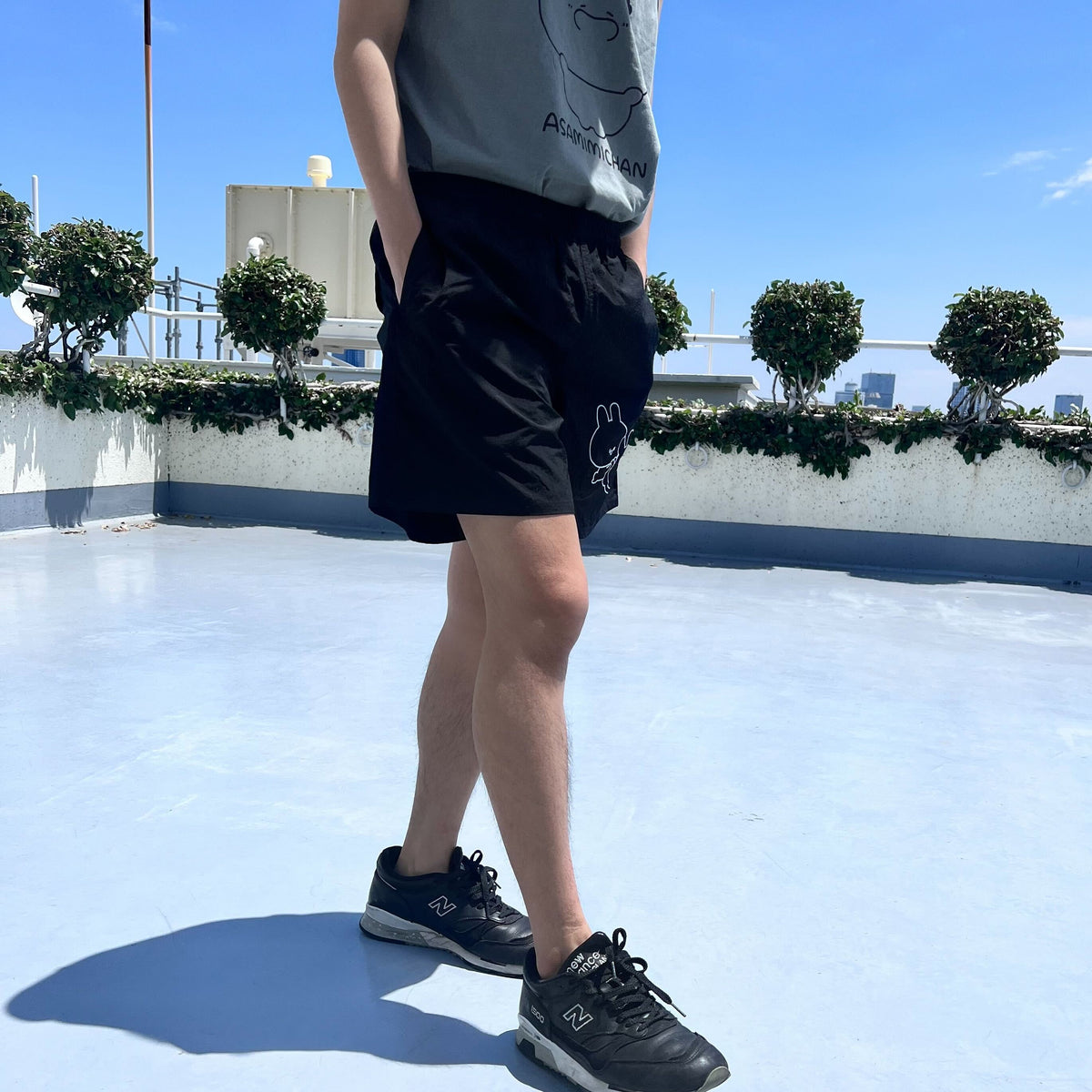 【あさみみちゃん】ナイロンショートパンツ(ASAMIMI BASIC 2024 MAY)