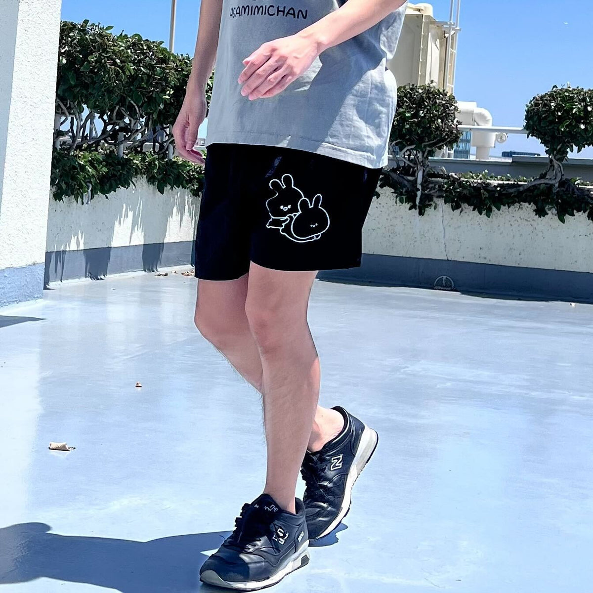 【あさみみちゃん】ナイロンショートパンツ(ASAMIMI BASIC 2024 MAY)