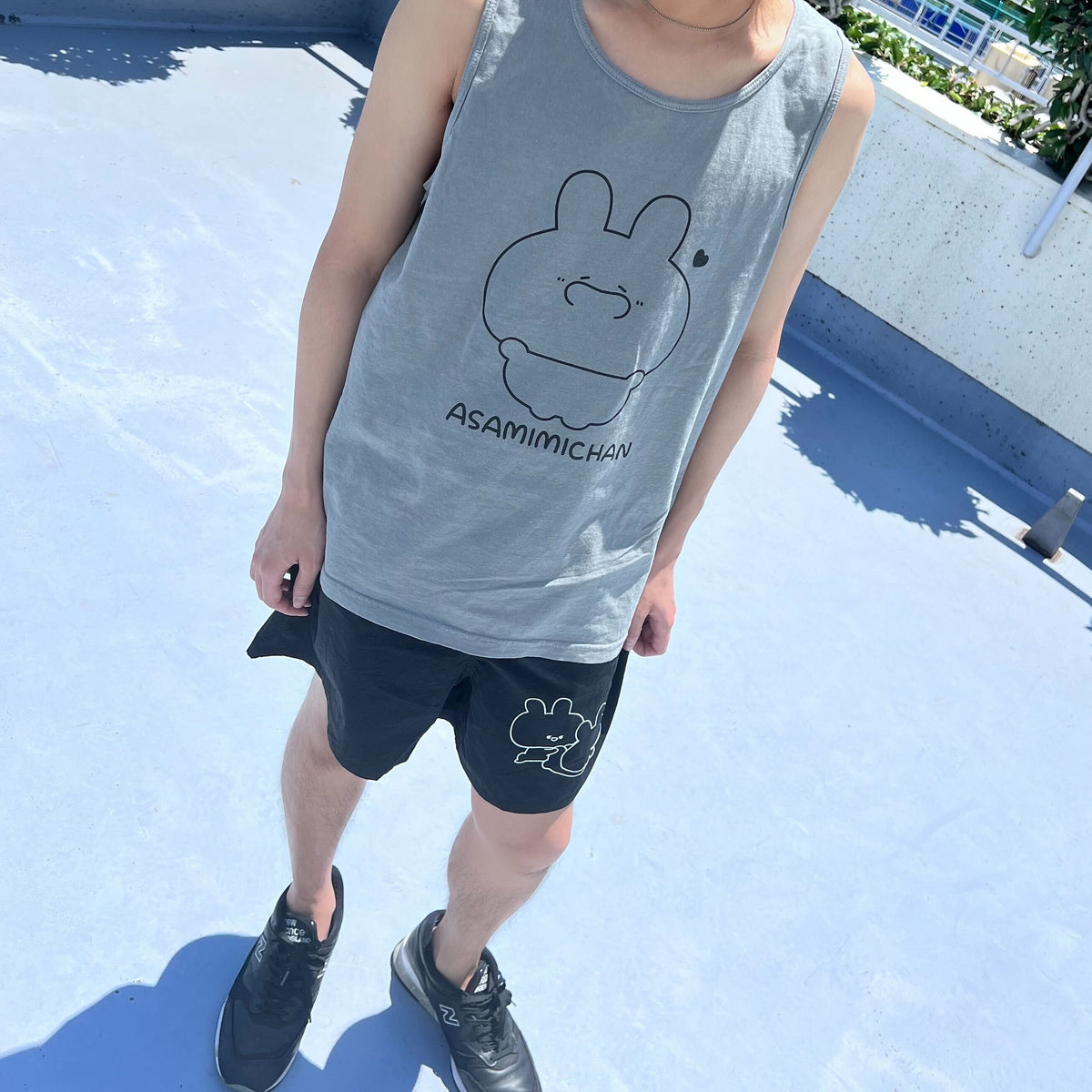 【あさみみちゃん】ナイロンショートパンツ(ASAMIMI BASIC 2024 MAY)
