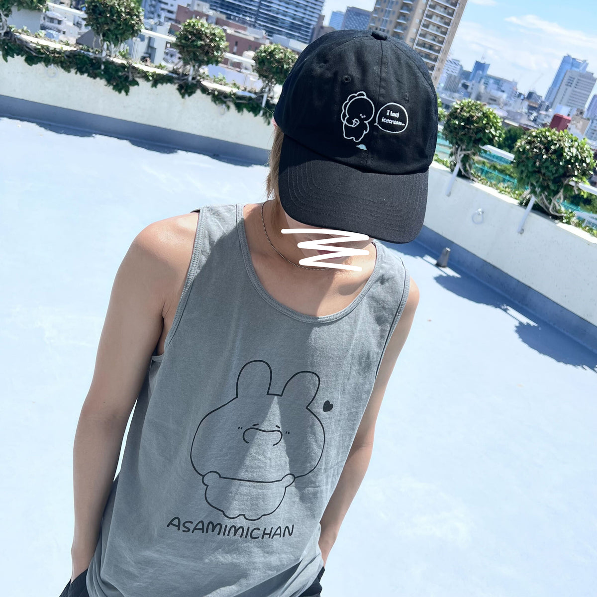 【あさみみちゃん】タンクトップ【7月中旬発送】(ASAMIMI BASIC 2024 MAY)