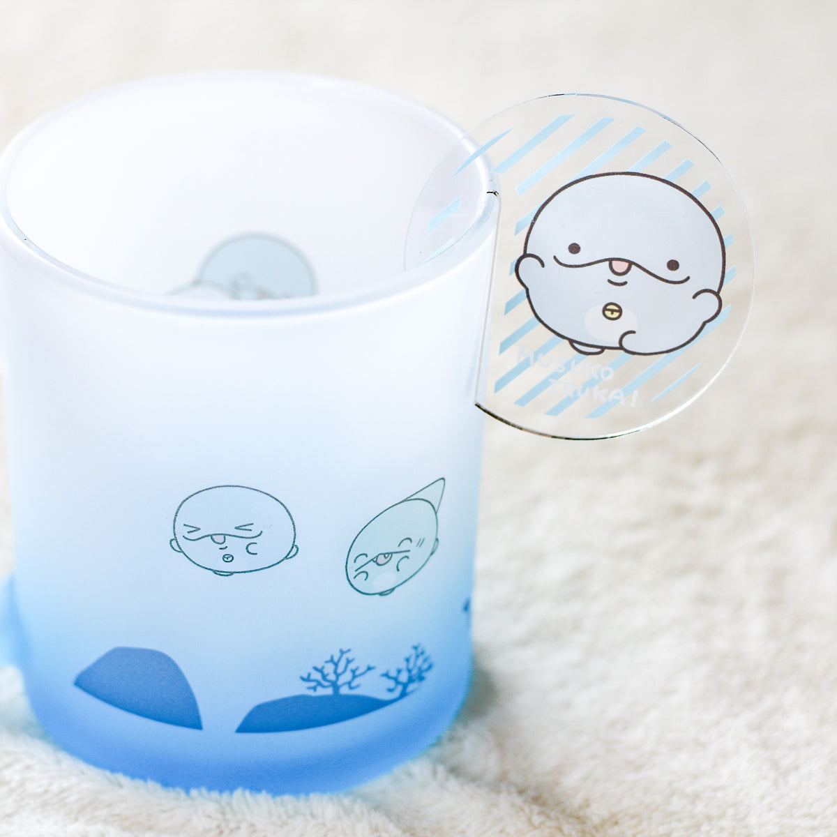 【親子イルカ】選べるデザイン✨グラスマーカー(全3種)【7月中旬発送】