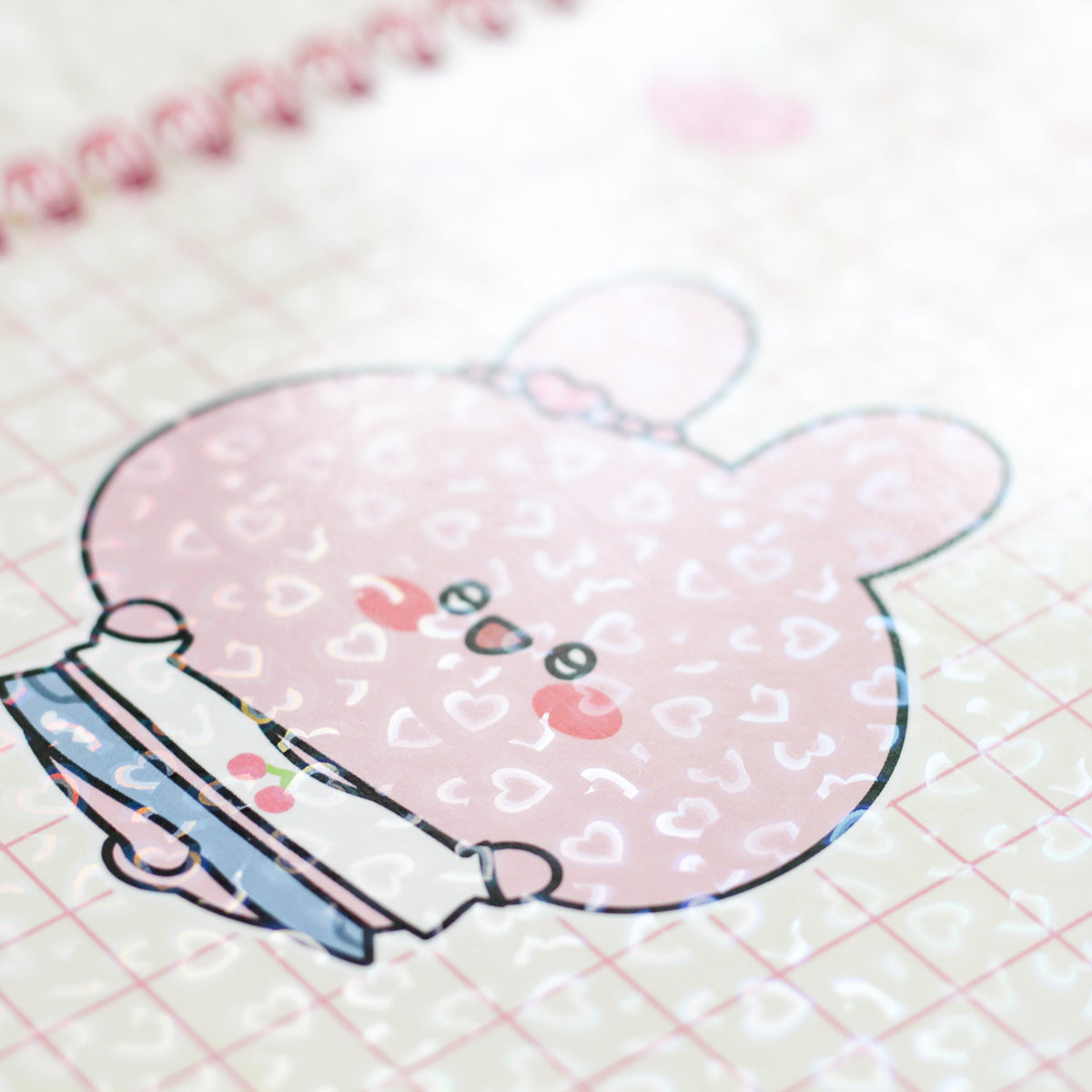 【あさみみちゃん】キラキラA5リングノート【7月中旬発送】(平成kawaiiシリーズ)