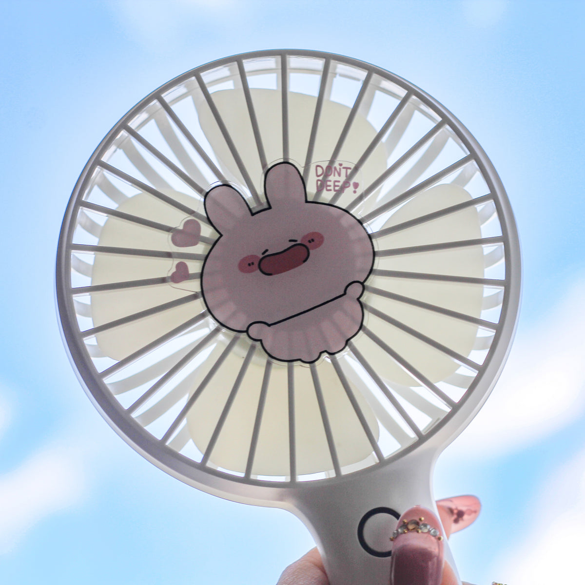 【あさみみちゃん】アクリル付きハンディファン(ASAMIMI BASIC 2024 MAY)