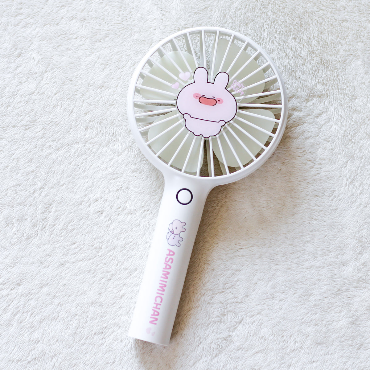 【あさみみちゃん】アクリル付きハンディファン(ASAMIMI BASIC 2024 MAY)