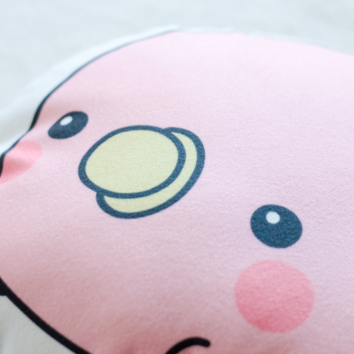 【親子イルカ】ピーちゃんダイカットクッション【9月下旬発送】