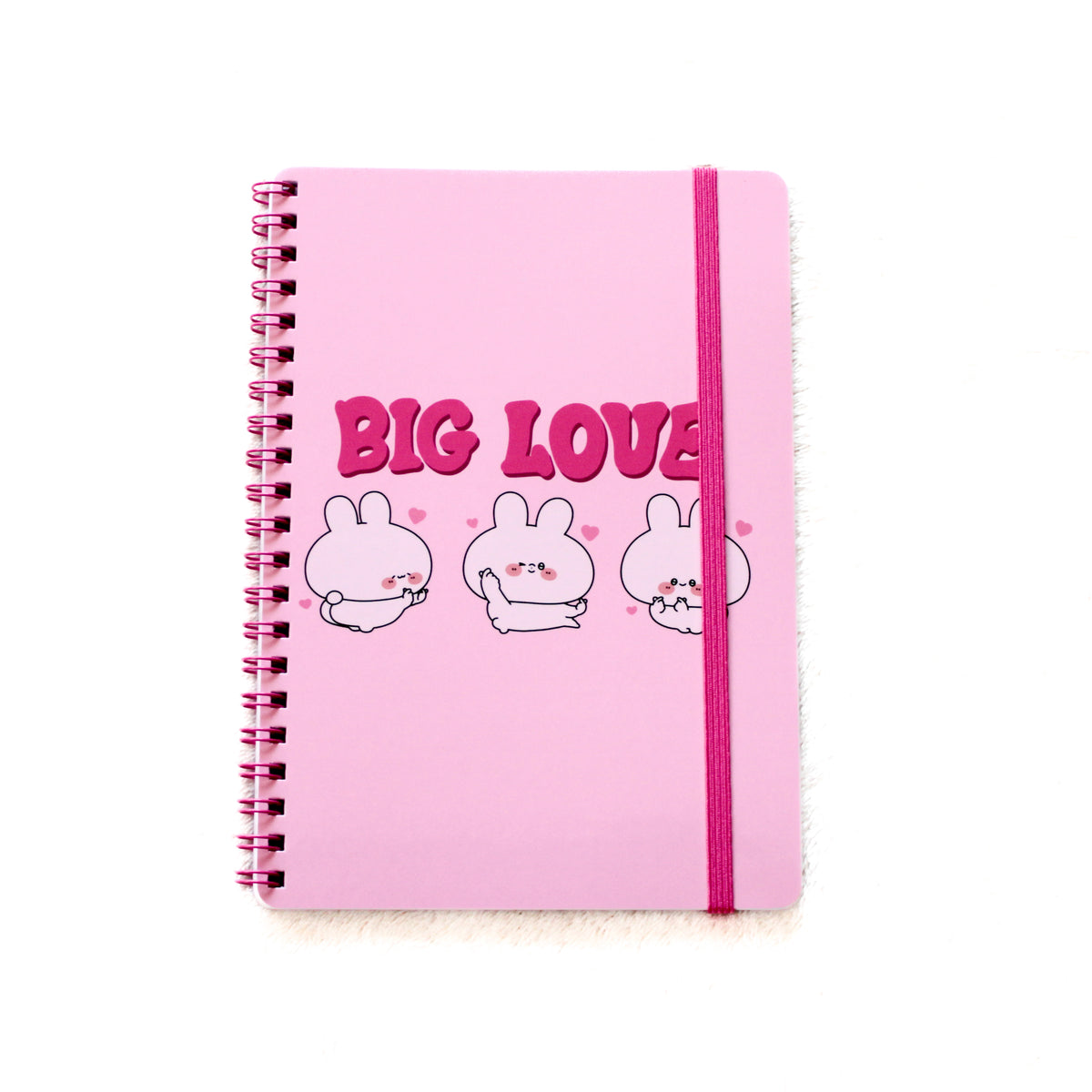 【あさみみちゃん】BIG LOVE♡ゴムバンド付きリングノート