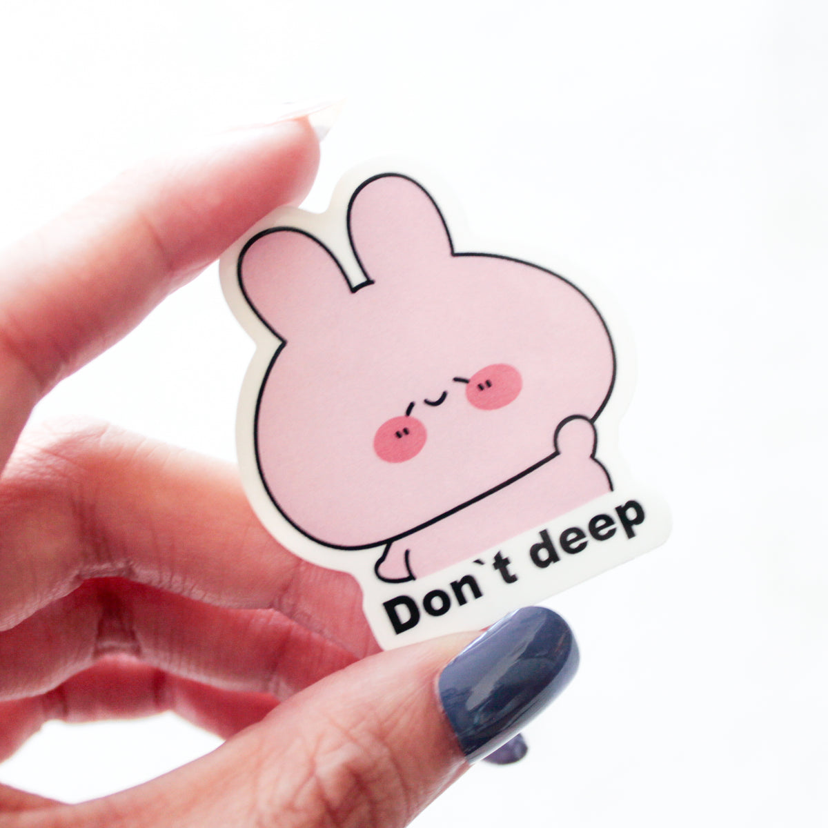 【あさみみちゃん】メッセージステッカーセット(5枚入り)