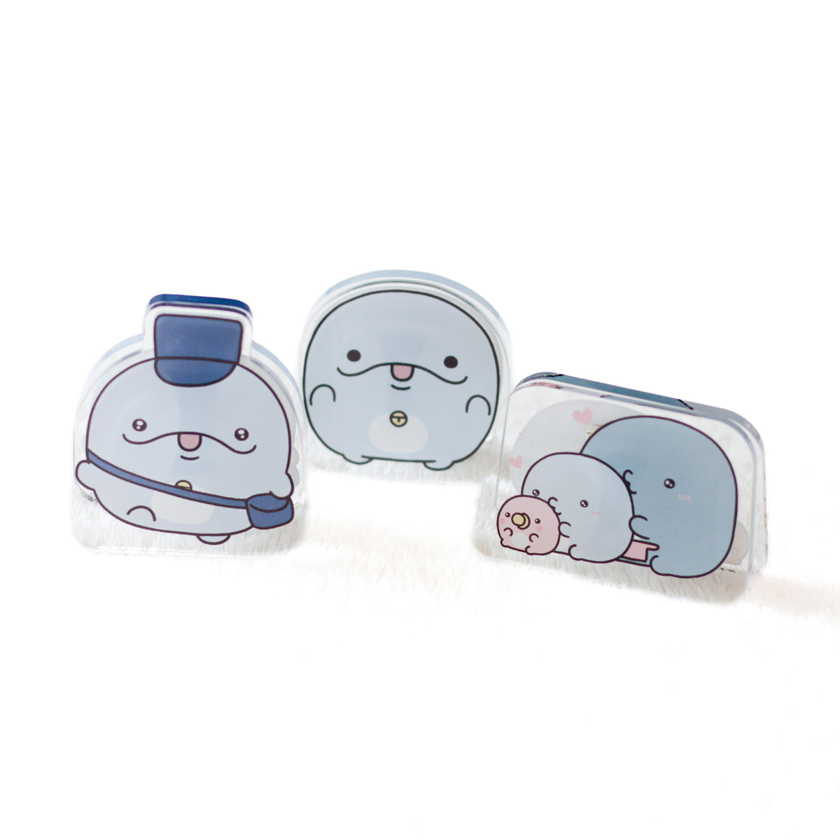 【親子イルカ】選べる♪アクリルメモスタンド(全3種)【10月中旬発送】