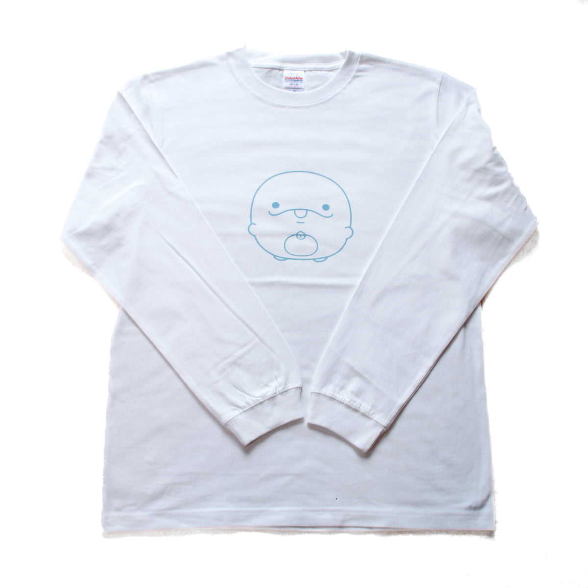 【親子イルカ】プリント長袖Tシャツ【11月中旬発送】