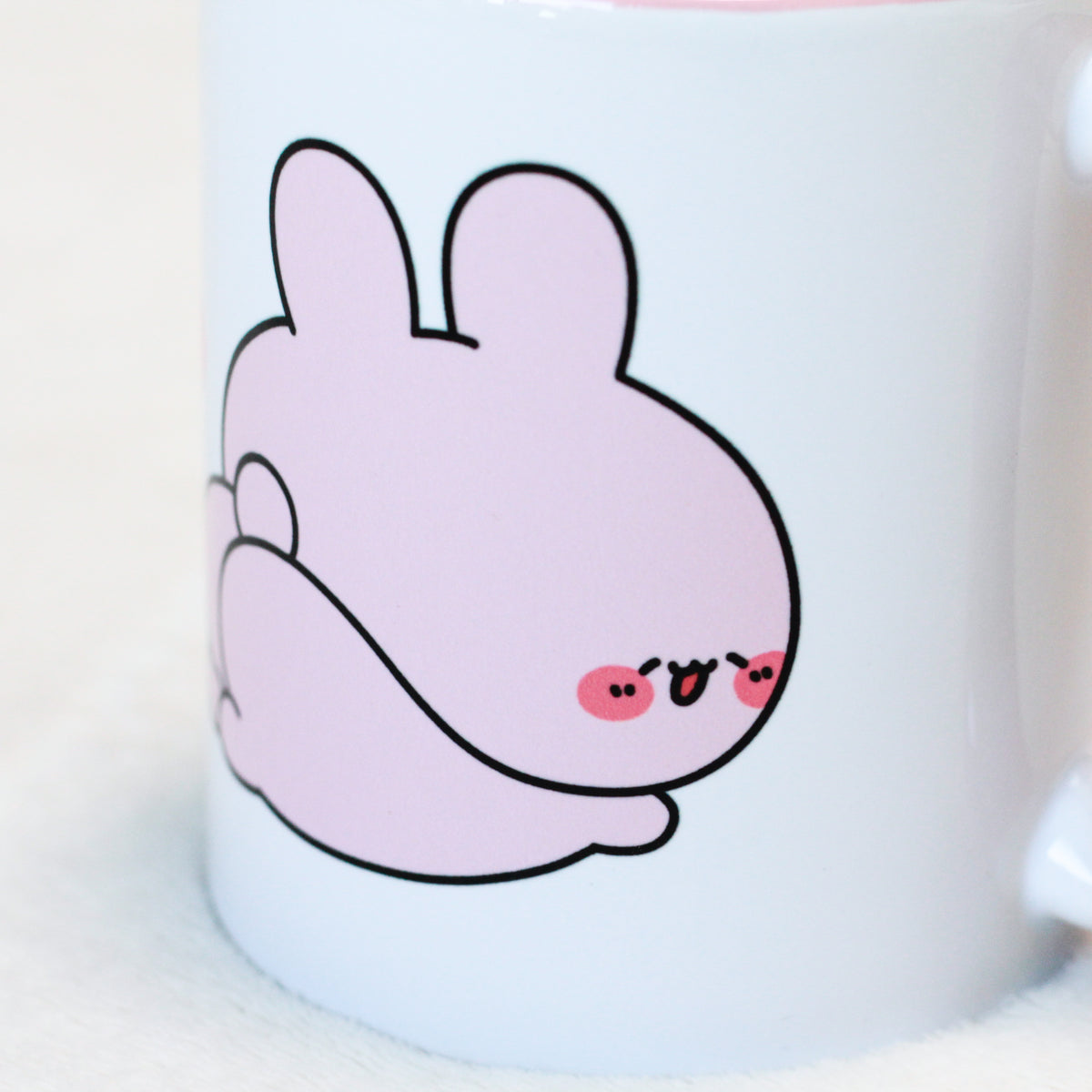 【あさみみちゃん】バイカラーマグカップ(おしり)