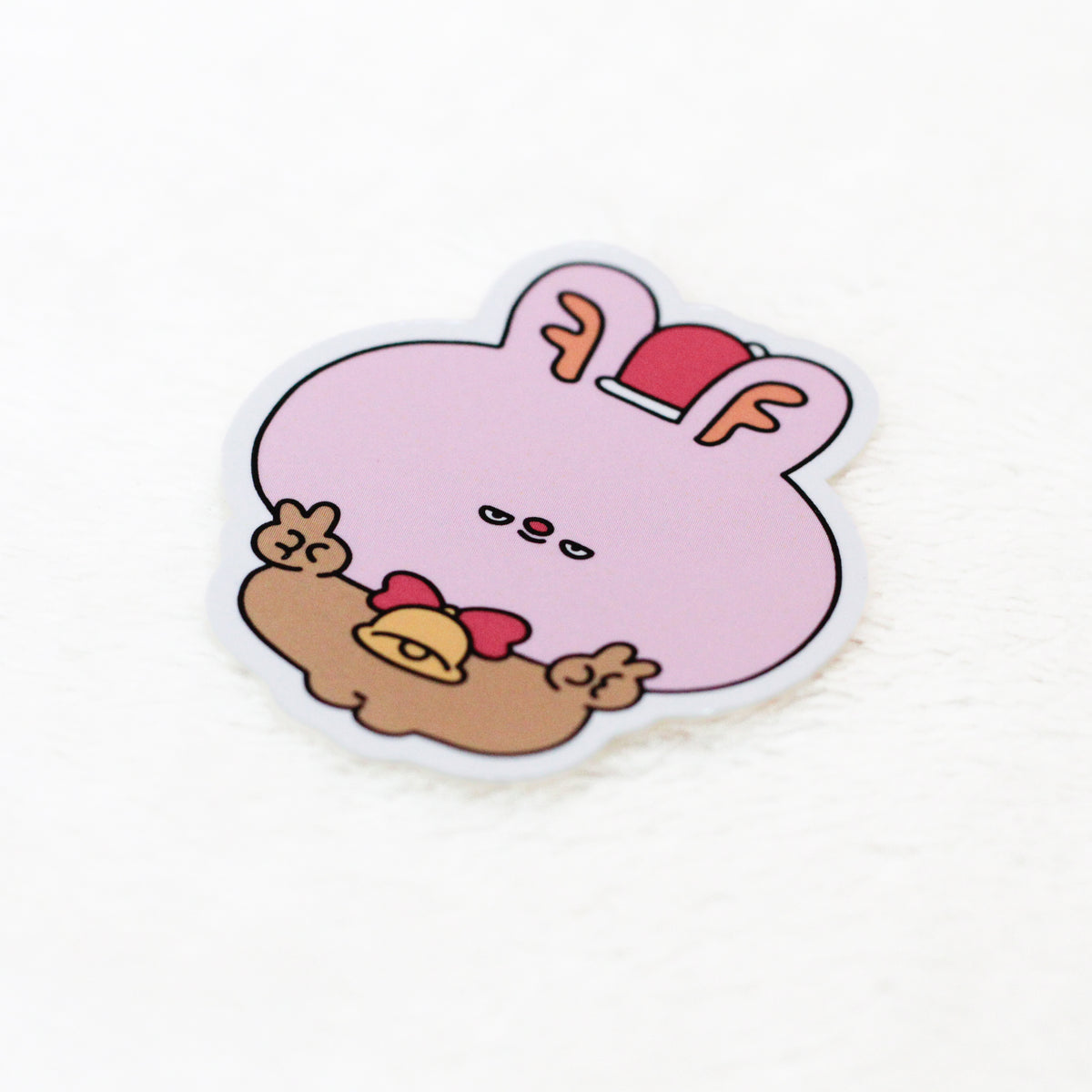 【あさみみちゃん】シークレットあり♪ランダムクリスマスステッカーコンプリートセット(全3種)