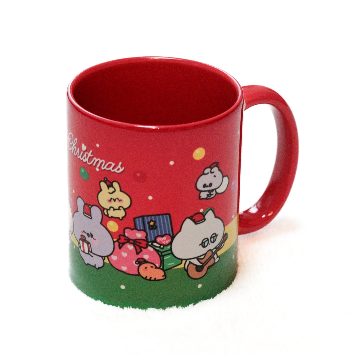【あさみみちゃん】バイカラーマグカップ(クリスマス)