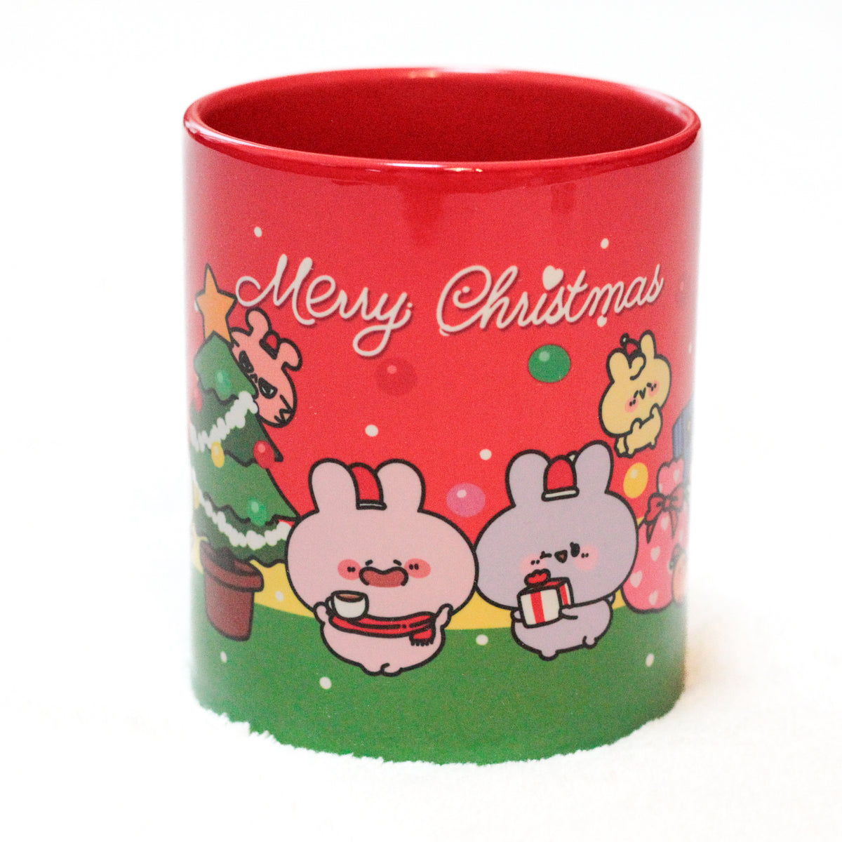 【あさみみちゃん】バイカラーマグカップ(クリスマス)