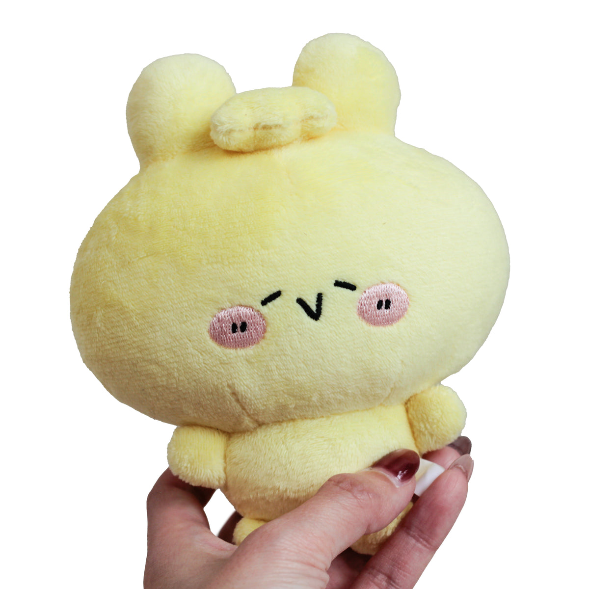 【あさみみちゃん】しあわせちゃんぬいぐるみキーホルダー