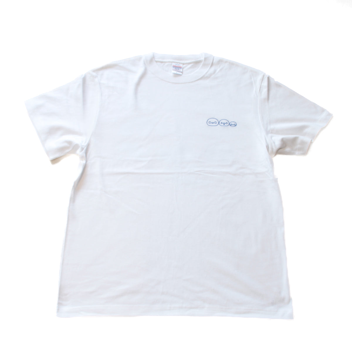 【親子イルカ】刺繍&プリント両面Tシャツ【5月下旬発送】