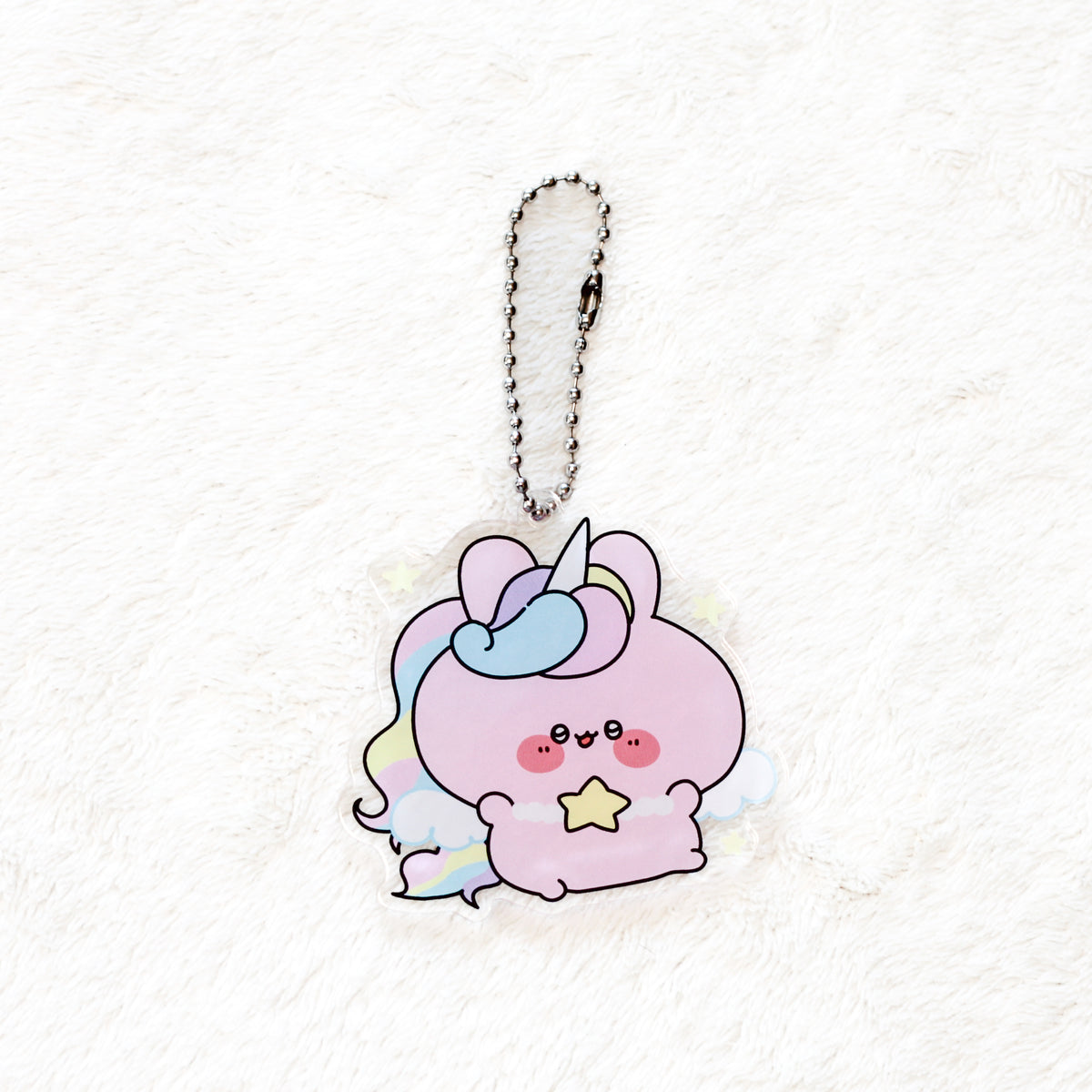 【あさみみちゃん】ユニコーンアクキー【5月下旬発送】