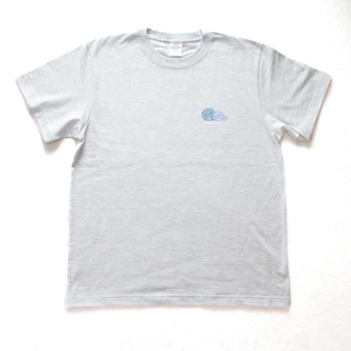 【親子イルカ】両面プリントTシャツ【7月下旬発送】