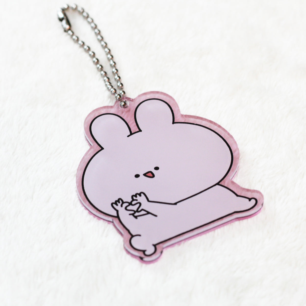 【あさみみちゃん】ランダムクリアカラーアクキーコンプリートセット(全6種)【7月下旬発送】