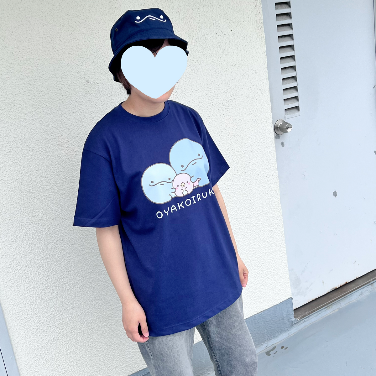 【親子イルカ】プリントTシャツ【6月中旬発送】