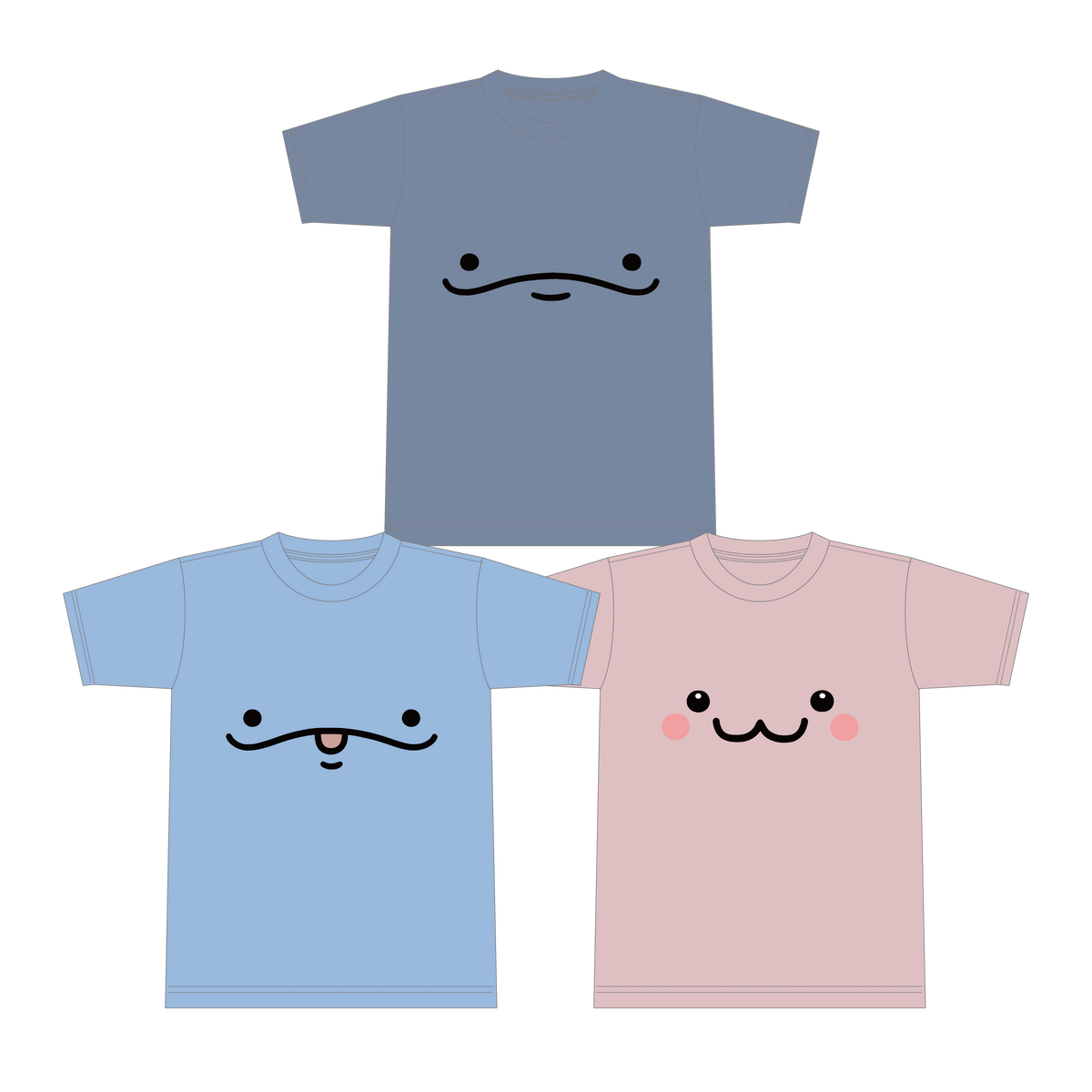 【親子イルカ】なりきりTシャツ【6月中旬発送】