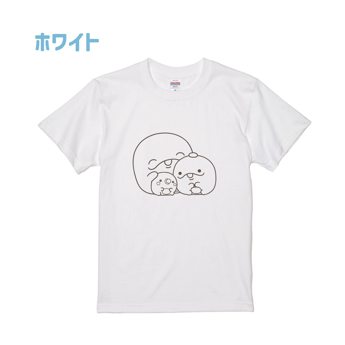 【親子イルカ】ベーシックTシャツ【9月下旬発送】