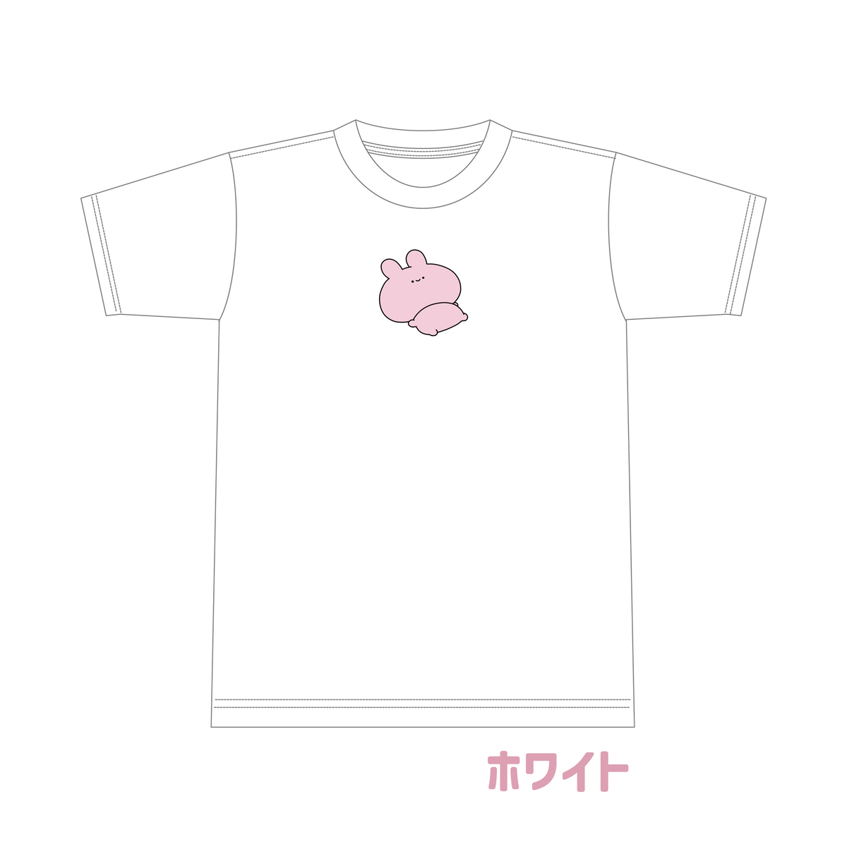 【あさみみちゃん】だらっとビッグシルエット刺繍Tシャツ(再販)【8月下旬発送】