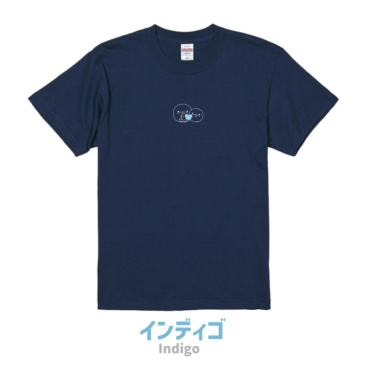 【親子イルカ】刺繍Tシャツ【6月下旬発送】