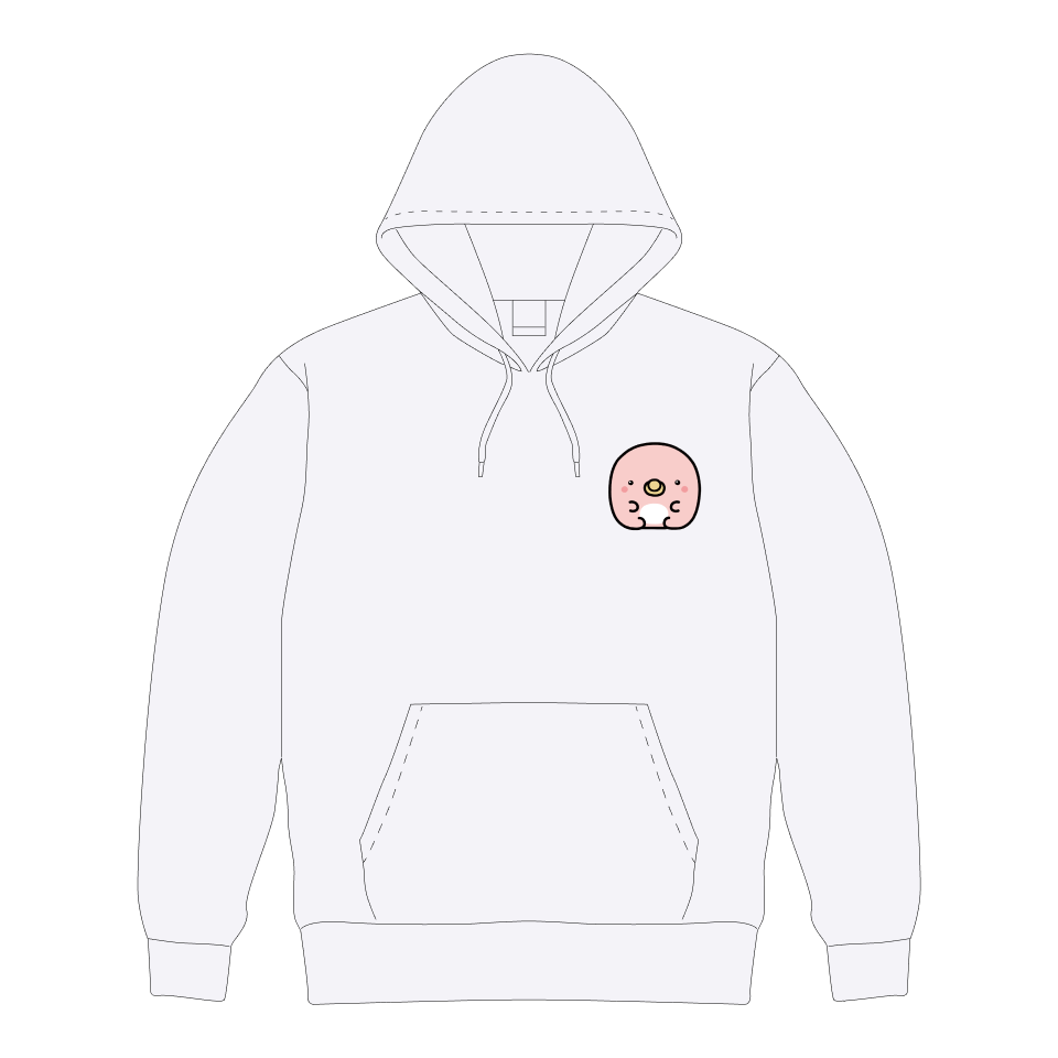 【親子イルカ】息子ちゃんとピーちゃんが選べるフードパーカー【2月中旬発送】