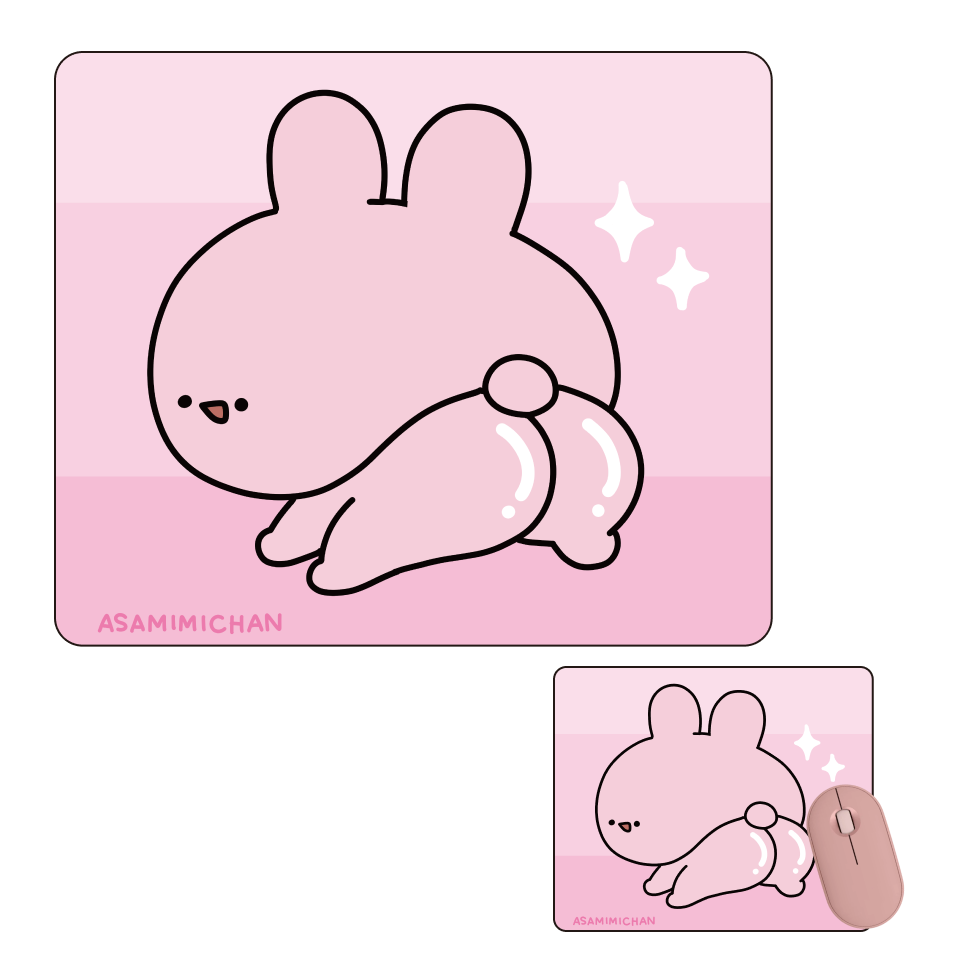 ASAMIMI-CHAN 】Butt appeal❣ Mouse pad [Shipping in mid-November
