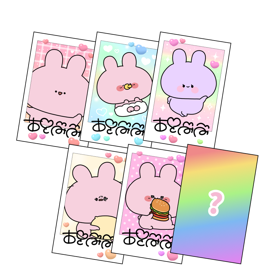 【あさみみちゃん】シークレットあり♪あさみみランダムチェキ(全6種)