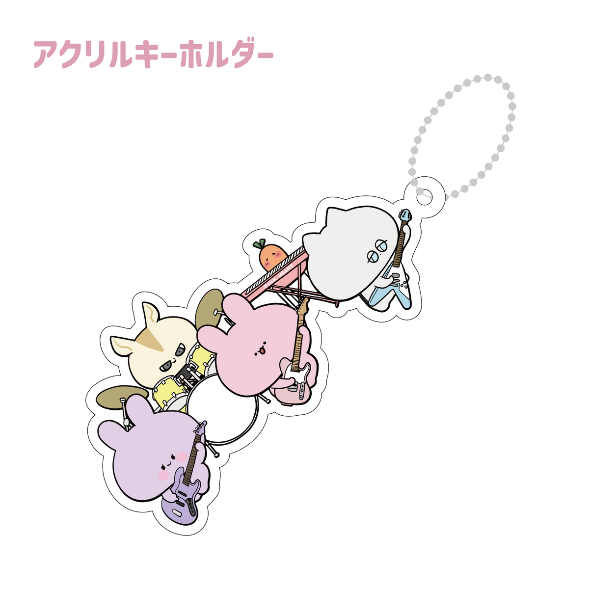 【あさみみちゃん】BAND_アクリルキーホルダー(ASAMIMI BASIC 2024 March)