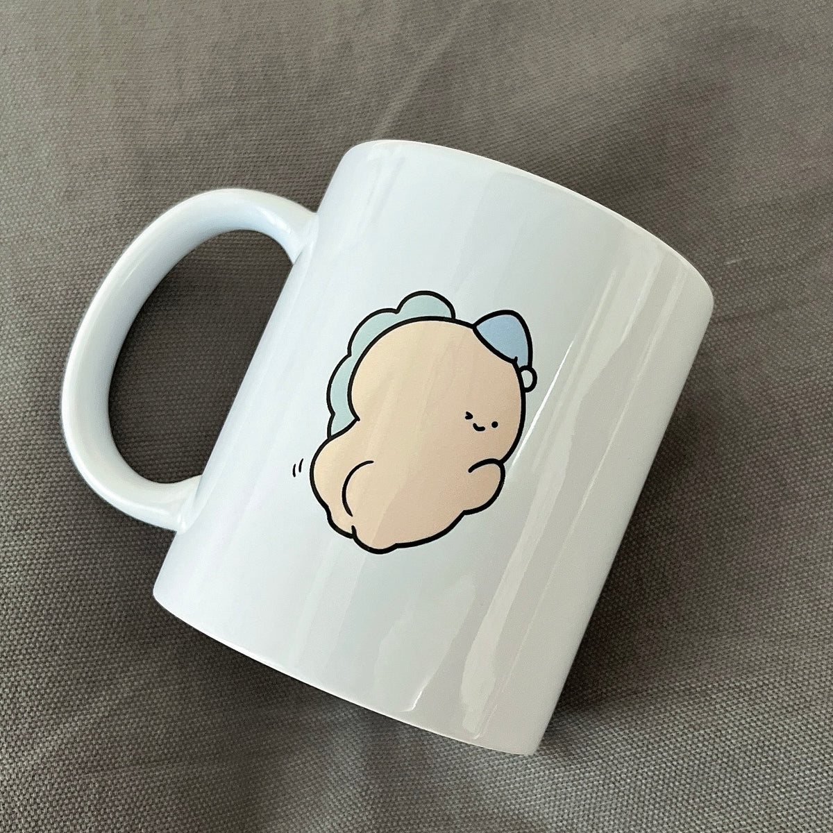 【困りザウルス】なでなでやめないで!マグカップ【10月中旬発送】