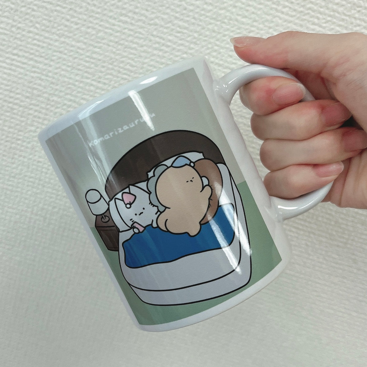 【困りザウルス】なでなでやめないで!マグカップ【10月中旬発送】