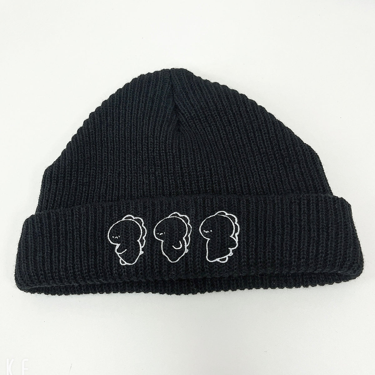 【困りザウルス】とことこ困りの刺繍ビーニー【10月中旬発送】