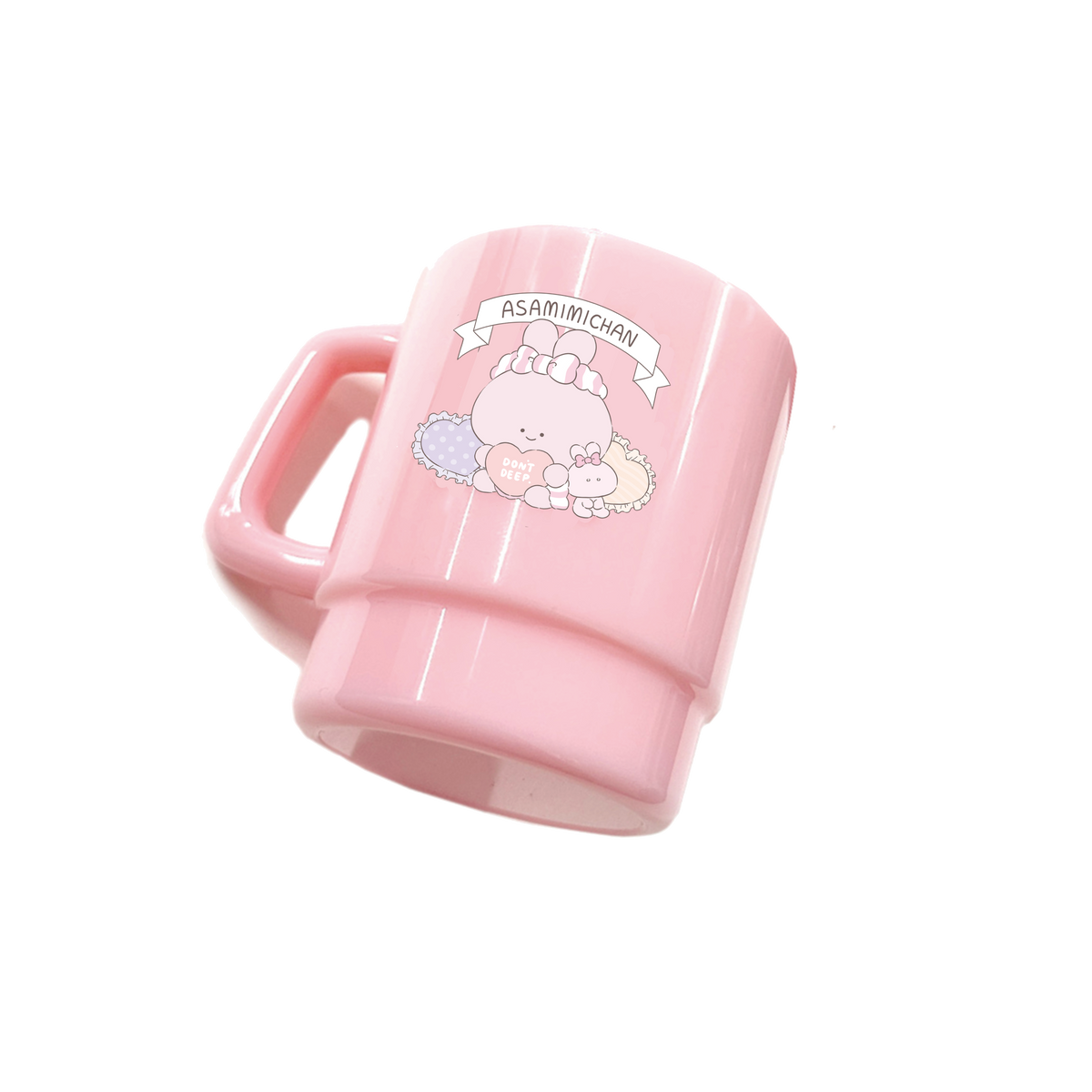 【あさみみちゃん】パジャマあさみみのプラマグカップ(パジャマパーティー)【10月中旬発送】