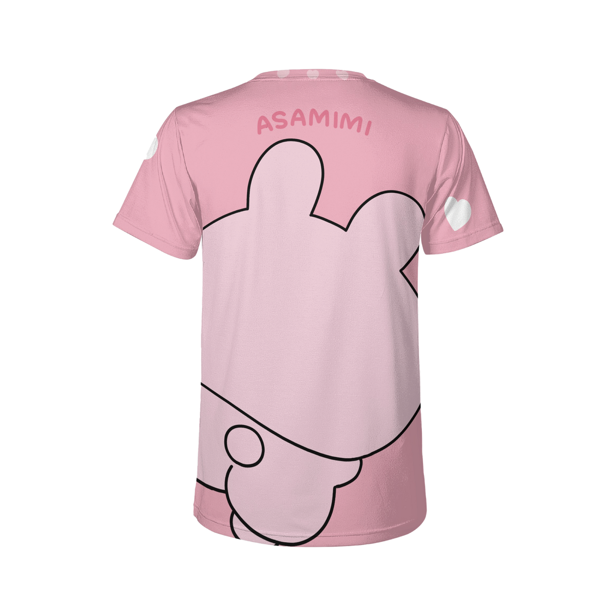 【あさみみちゃん】全面プリント!あさみみちゃんTシャツ(ASAMIMI BASIC 2024 March)【5月中旬発送】