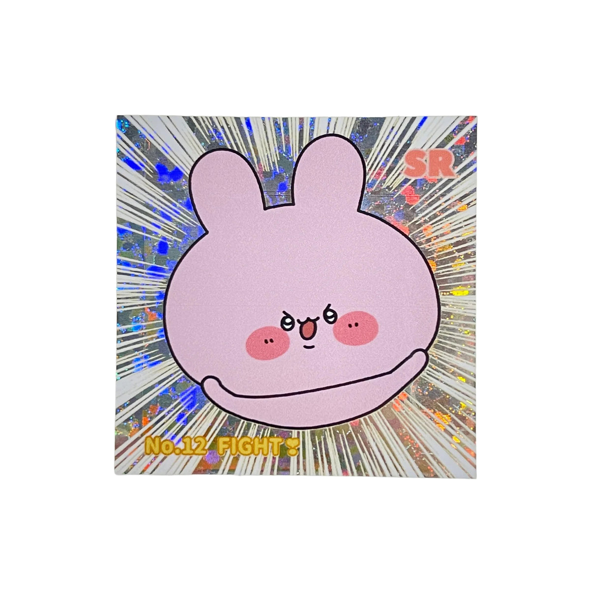 【あさみみちゃん】スクエアランダムホロステッカー第2弾(No.07-12)(再販)【9月下旬発送】