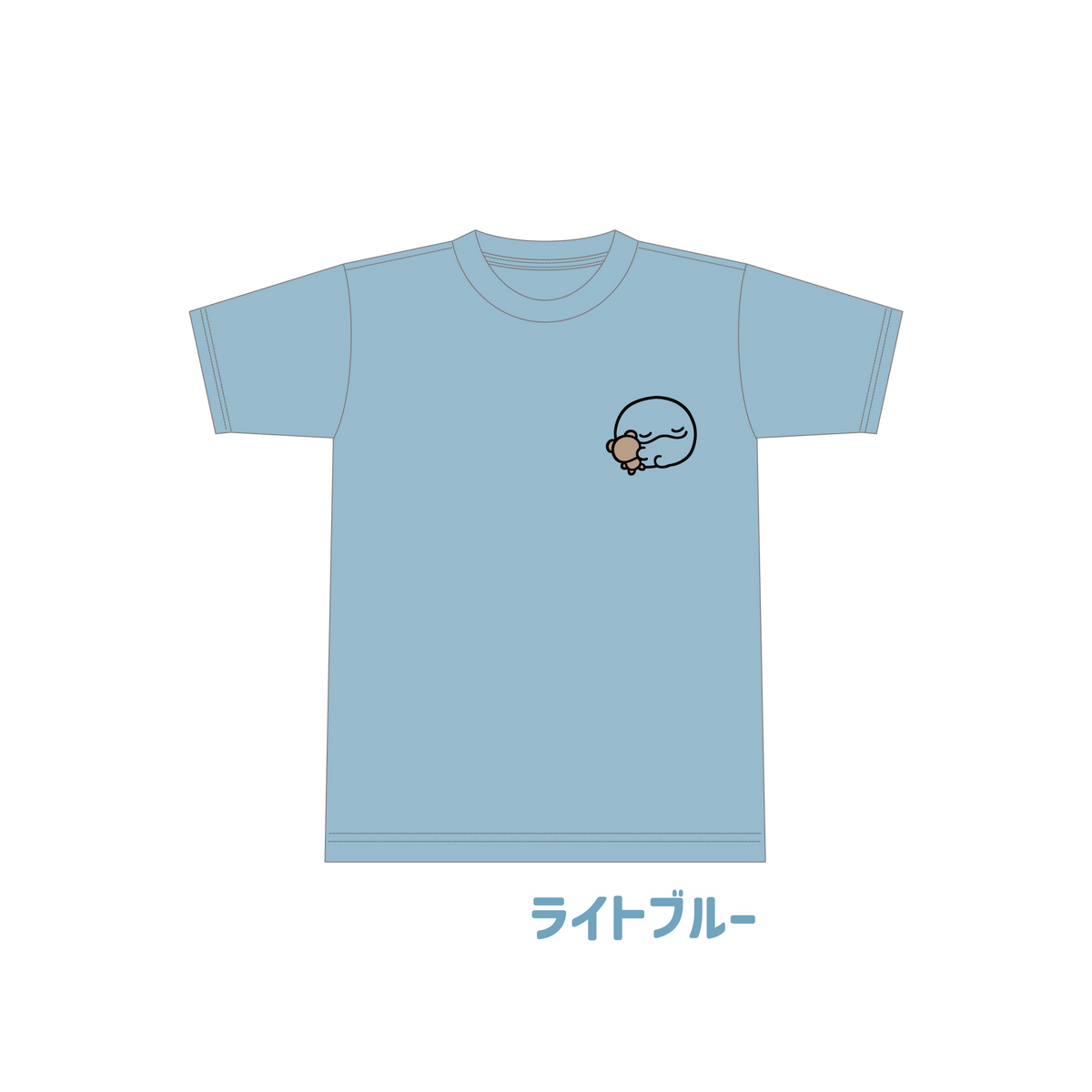 【親子イルカ】みんなでリンクコーデできちゃう✨刺繍Tシャツ(キッズサイズ)【4月中旬発送】