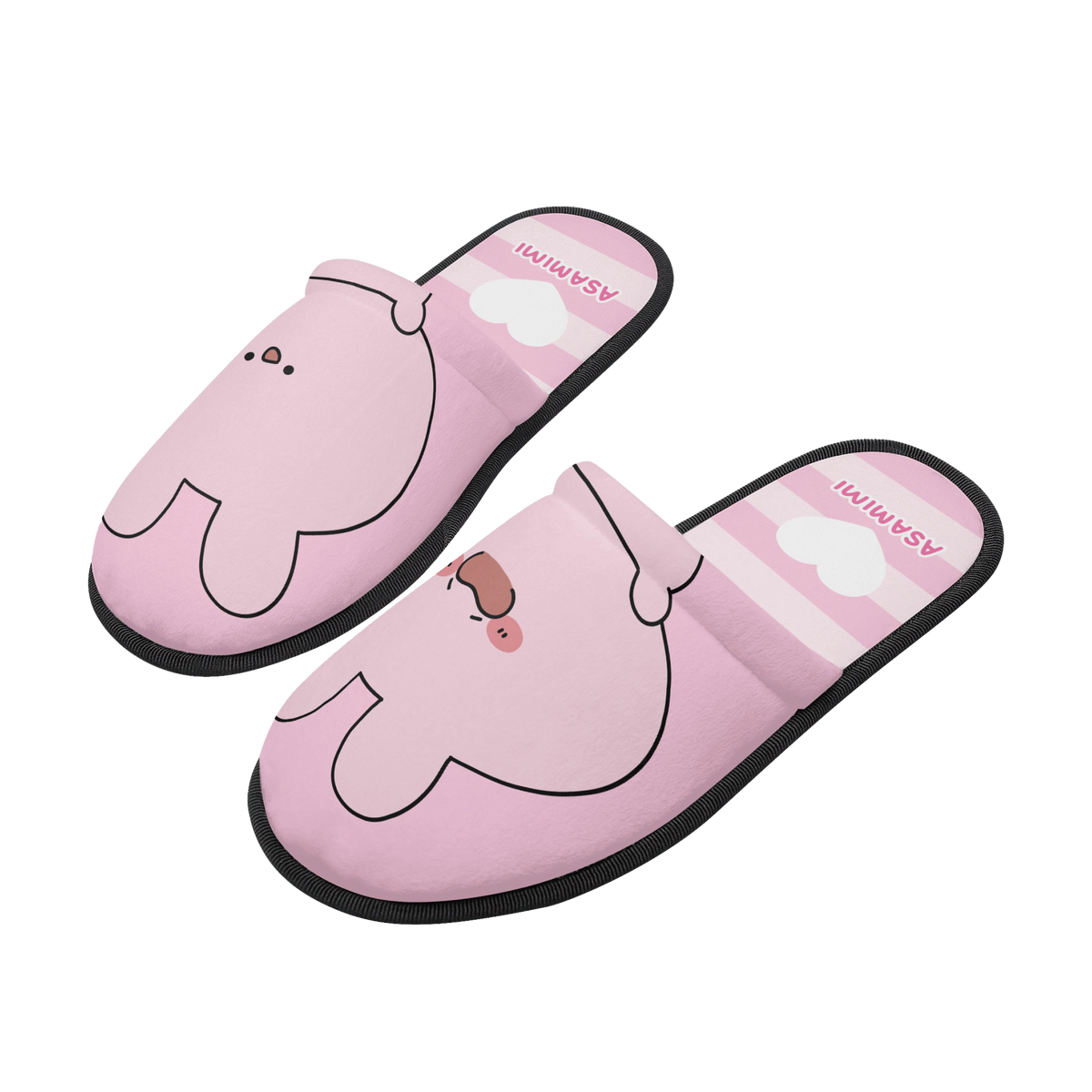 【あさみみちゃん】全面印刷!あさみみちゃんスリッパ(ASAMIMI BASIC 2024 March)【5月中旬発送】