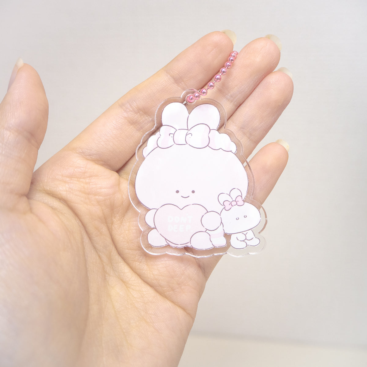【あさみみちゃん】アクリルキーホルダー(パジャマあさみみ)