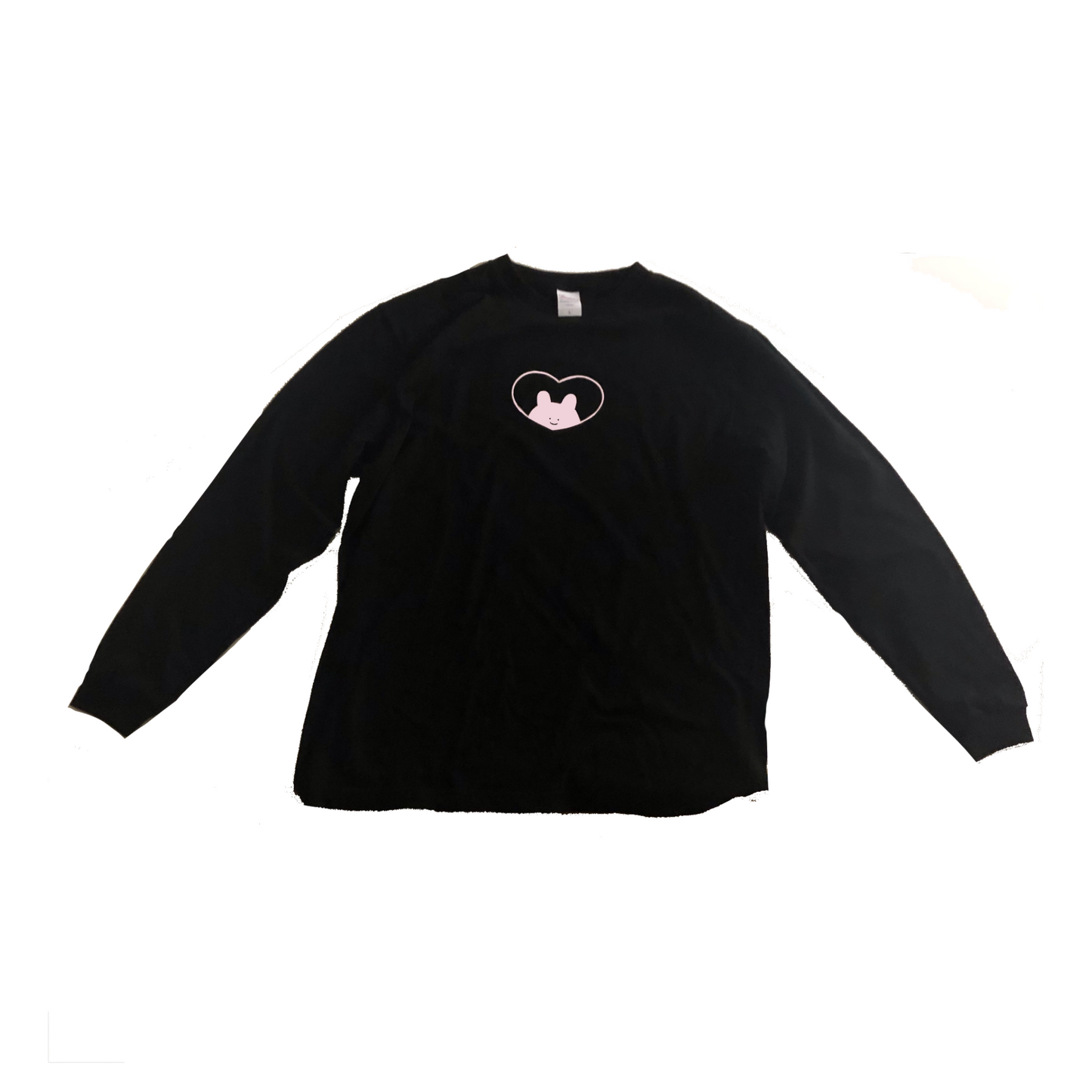 【あさみみちゃん】long T (ブラック)