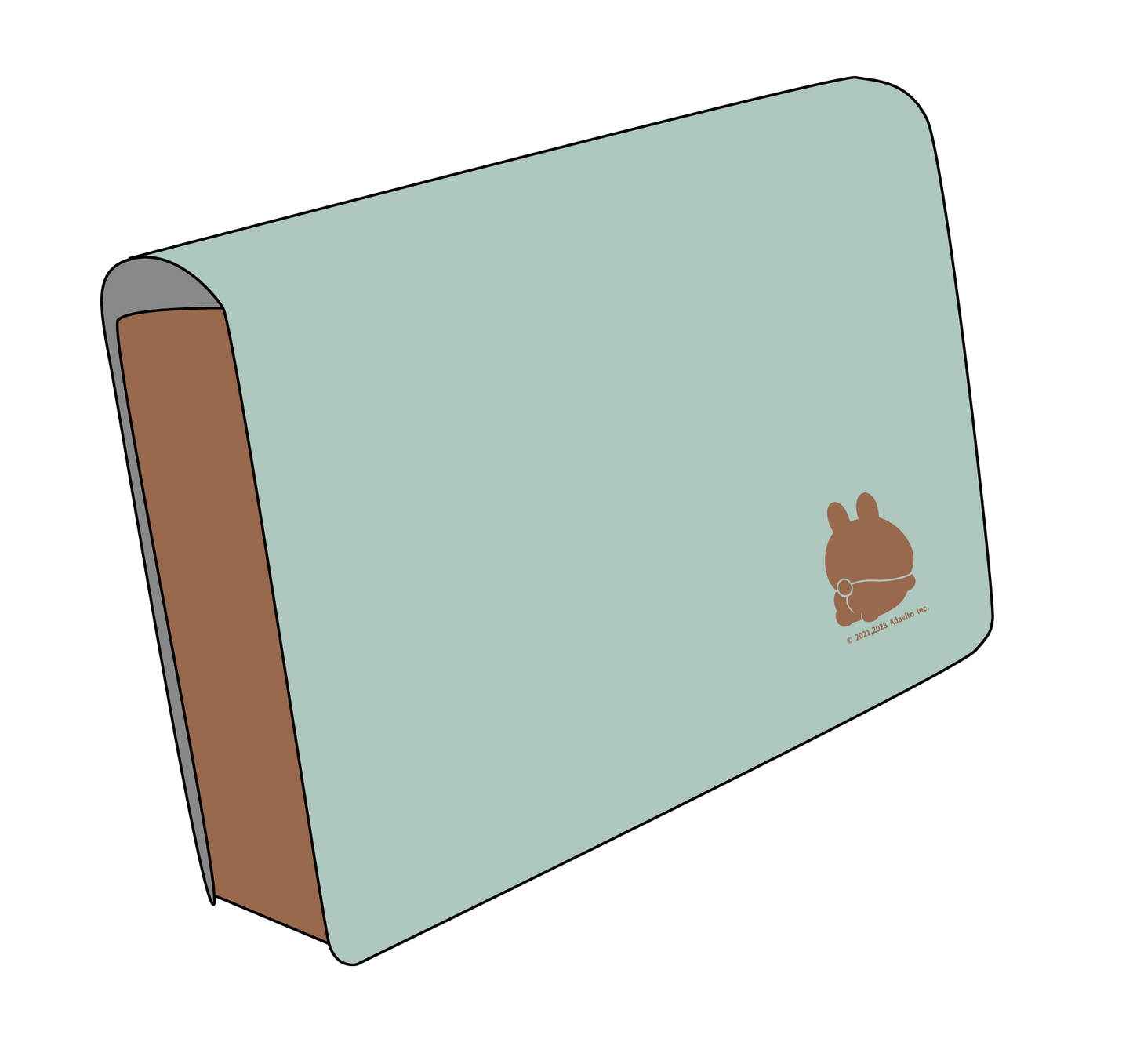 【あさみみちゃん】あさみみの名刺付き名刺ケース(春のおしり)