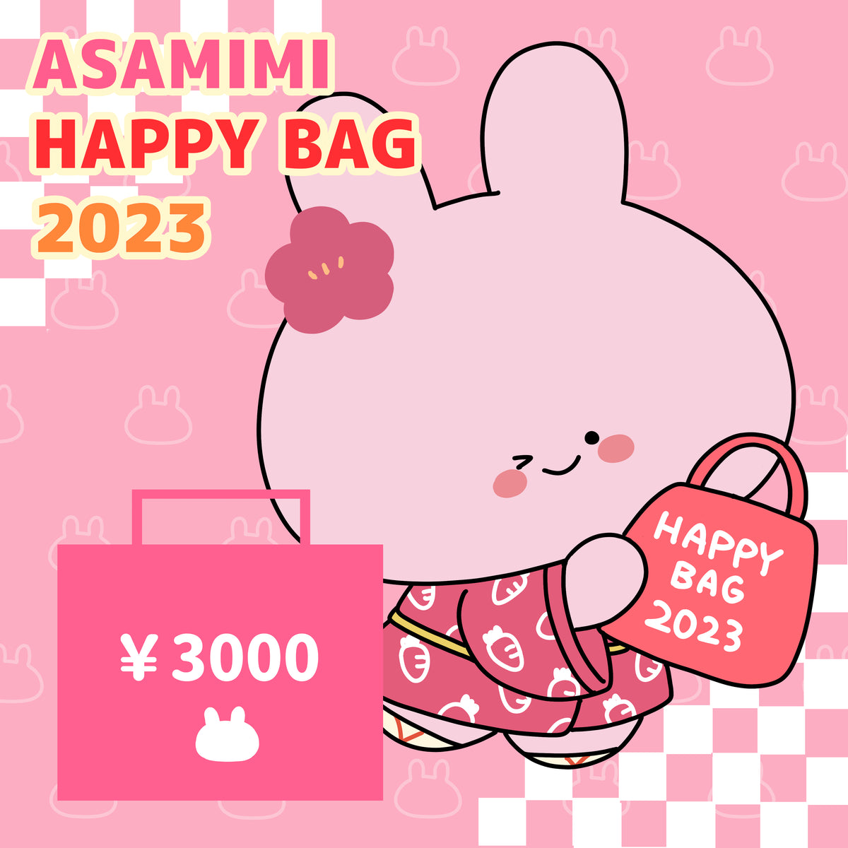 【あさみみちゃん】ASAMIMI HAPPY BAG (¥3,000)