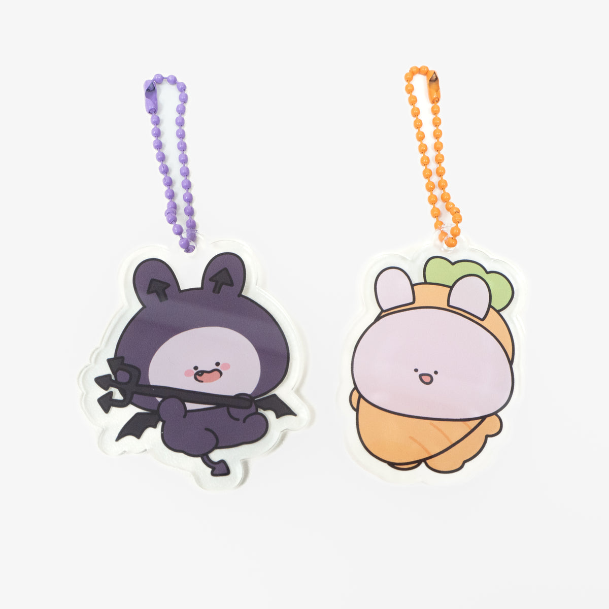 【あさみみちゃん】アクリルキーホルダー(ハッピーハロウィン)【10月下旬発送】