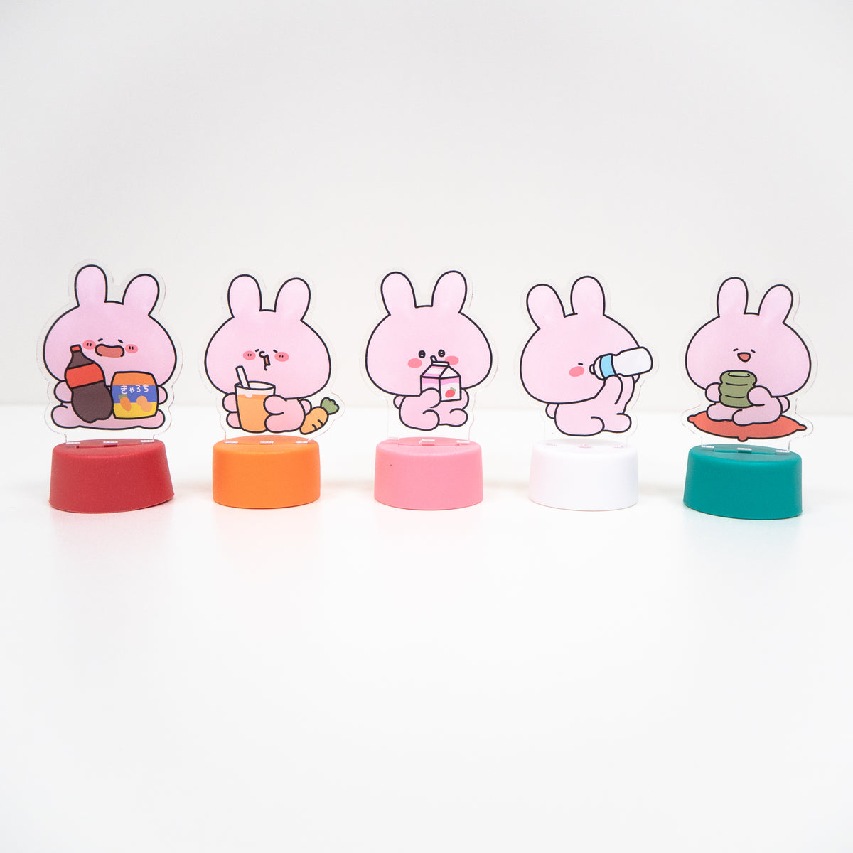 【あさみみちゃん】ランダムボトルキャップアクスタコンプリートセット(5個入り)【8月中旬発送】