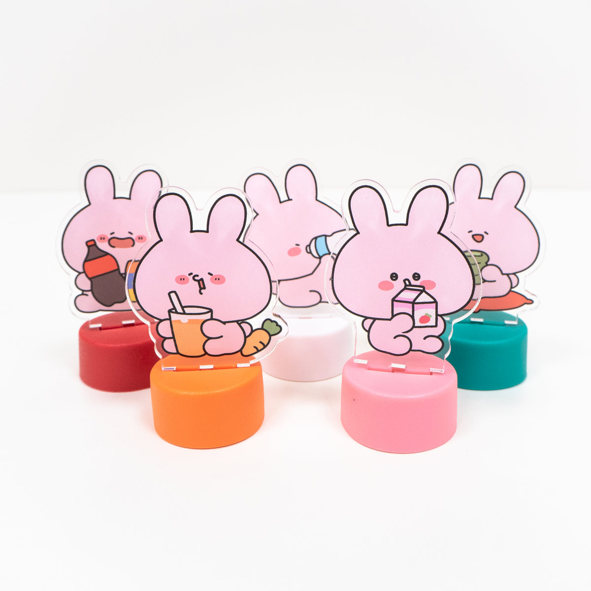 【あさみみちゃん】ランダムボトルキャップアクスタコンプリートセット(5個入り)【8月中旬発送】